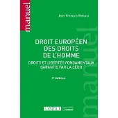 Lgdj Droit européen des droits de l'homme
