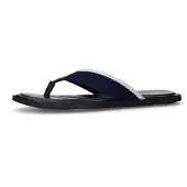 Manfield Teenslippers navy / wit