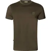 Härkila - Base All Season S/S T-Shirt - Merinoshirt L, groen