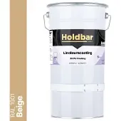 Holdbar Linoleumcoating Beige (RAL 1001) 5 Kg - Linoleum Verf - Alle Kleuren - Vloerverf - Krasvast - UV-bestendig - Vergeelt niet - Gemakkelijk Schoonmaken - 2 Componenten