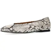 Manfield Ballerina grijs / zwart / wit