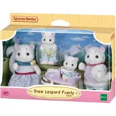 Sylvanian Families Sneeuwluipaard Familie - 4 fluweelzachte figuren - 5814