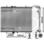 VAN WEZEL 40002269 Radiateur
