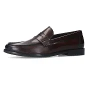Manfield Mocassins donkerbruin