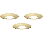 STOFF Nagel lichte manchet 3-pack Massief messing