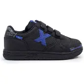 Munich G-3 Velcro 443 Indoor Football Shoes Zwart EU 27 Kinderen