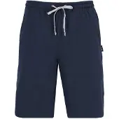 Hajo Heren sweat-bermuda blauw | Maat 58