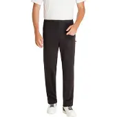 Hajo Comfortabele heren vrijetijdsbroek zwart | Maat 48