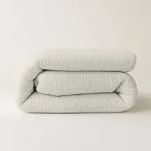 Felman 2-in-1 Mousseline Dekbed - Wasbaar Dekbed - Dekbed Zonder Overtrek – Wit - 140x200cm - Alle seizoenen
