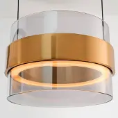 Brilliant Hanglamp Inside, dimbaar, alu / grijs / zink, Woon-/ Eetkamer, metaal