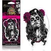 Aroma Car - Dia De Los Muertos - Pink Diamond Girl