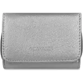 Cavaldi PROMO Communie Moederdag Bruiloft - Dames Portemonee *Perugia* PROMO! Zilver / Silver - Een luxe en origineel cadeau voor haar - HandbagsUniverse