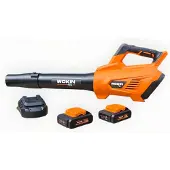 WOKIN Accublazer 20 volt met 2 accu's en snel lader /