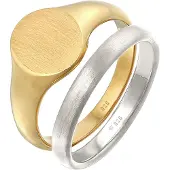 KUZZOI Ring goud / zilver