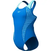 Speedo - Women's Placement Laneback - Badpak 46, zwart