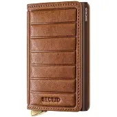 Secrid Slimwallet Emboss Lines Leren Portemonnee
