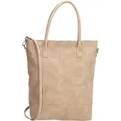 Zebra trends Shopper met Etui Natural Bag Kartel Zand