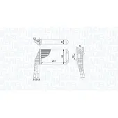 MAGNETI MARELLI Kachelradiateur, interieurverwarming 350218467000