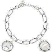 Morellato MADAGASCAR SATF08 STAINLESS STEEL ARMBAND MET ZEBRA BEDELS 1 STUK
