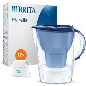 Brita Marella Waterfilterkan 2.4L Blauw + MAXTRA PRO Waterfilter 1051119
