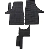 Petex Rubber matten set, 3 delig voor o.a. VOLKSWAGEN