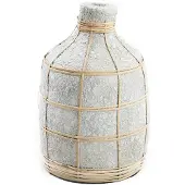 Bazar Bizar Vaas Whoopy | natuursteen grijs 13x23x13 cm vazen | NADUVI