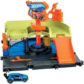 Hot Wheels city downtown express car wash