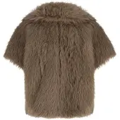 NUKUS Dames Blazers Loua Gilet - Taupe - Maat L