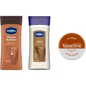Vaseline Cocoa Radiant Set - Bodylotion / Body Oil / Lip Therapy Blikje