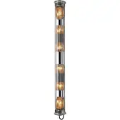 DCW éditions In The Tube 120-1300 Hanglamp Vertical | Silver | Silver Mesh | Transparent