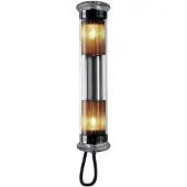 DCW éditions In The Tube 100-500 Hanglamp Vertical | Silver | Gold Mesh | Transparent