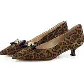 Evita Pumps 'GIORGIA' bruin / goud / zwart