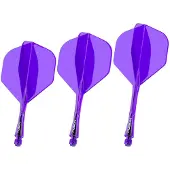 Winmau Fusion Purple NO2 - Dart Flights
