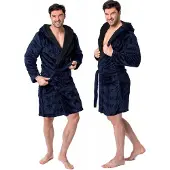 Tutumi Jordan Navy Grijze Heren Badjas M