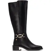 Xti Xtivoor vrouwen. 14439901-NEGRO Laarzen 144399 zwart (40), 3 tot 5 cm, Ritssluiting, Casual