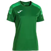 Joma Championship Viii T-shirt Met Korte Mouwen Groen XL Vrouw