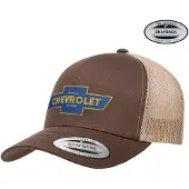Chevrolet Pet met vlinderdasje en logo, Premium Trucker-pet GM-93-CHEV9901-CB66