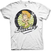 Scooby Doo Shaggy The Slacker T-Shirt White-M