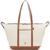 Ralph Lauren Shopper ecru / bruin