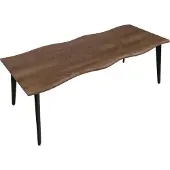 Mendler Eettafel -O60, uitschuifbare eettafel, ijzer MDF uitschuifbaar 160-220 cm ~ licht eikenlook