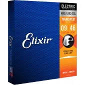 Elixir 12027 NANOWEB Custom Light Strings 9-46