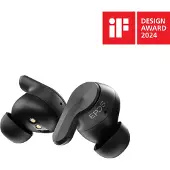 Epos ADAPT E1 In Ear headset Draadloos, Bluetooth Stereo Zwart Noise Cancelling, Ruisonderdrukking (microfoon) Headset, Oplaadbox, Bestand tegen zweet Telefoon