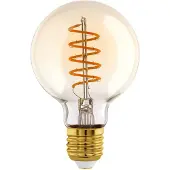 Eglo Ledfilamentlamp G80 - Amber - E27 - 8w