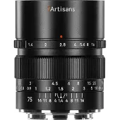 7artisans 75mm f/1.4 L-mount - Zwart