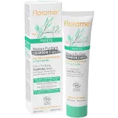 Florame Purete 2-in-1 Zuiverend Masker Coal 65 ml Gezichtsmasker