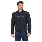 Vanucci VSJ-7 Heren TEXTIELJAS Zwart 50 Mannen