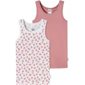 Schiesser Onderhemd ' Fine Rib ' rosa / wit
