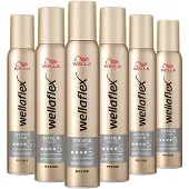 Wella 6x Flex Mousse Shine & Hold 200 Ml