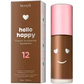 Benefit Make-up gezicht Foundation Hello Happy Flawless Liquid Foundation No. 12 Dark
