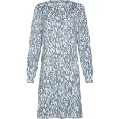 Pastunette Fleece nachthemd speelse strepen | Maat 38